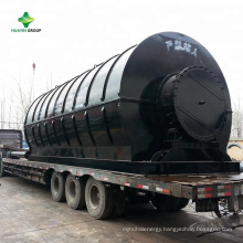 Running Plants XinXiang HuaYin Waste/Used Plastic Pyrolysis Plant To Oil In Romania, Italy, Iran, Colombia